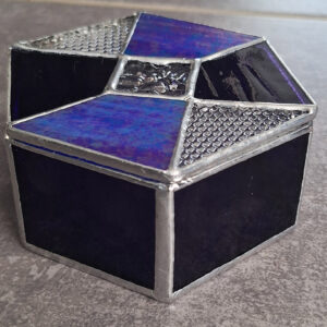 boite à bijoux mauve