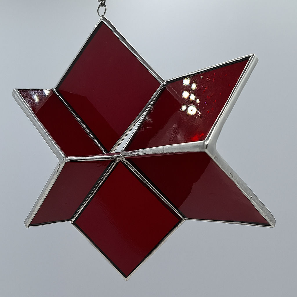 L'étoile de Noël rouge