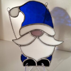 Petit Père Noël bleu