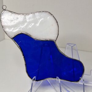 Botte de Noël bleue