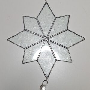 Étoile plate givrée