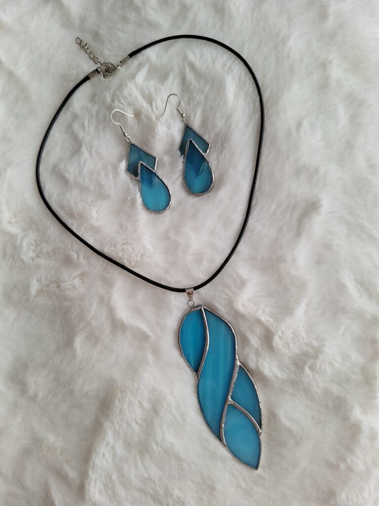 Parure bleue